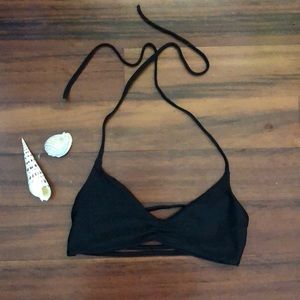 Black L*Space bikini top